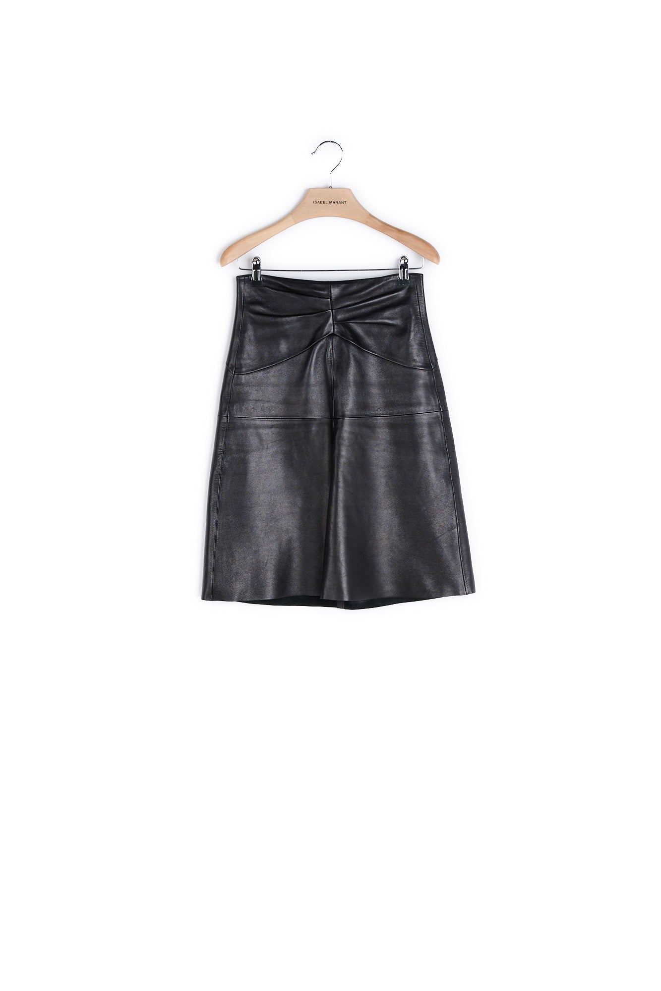 Jupe cuir clearance isabel marant